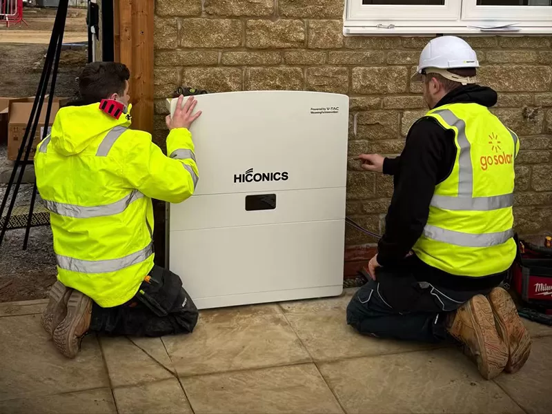 midea hiconics successfully installs residential energy storage system in UK